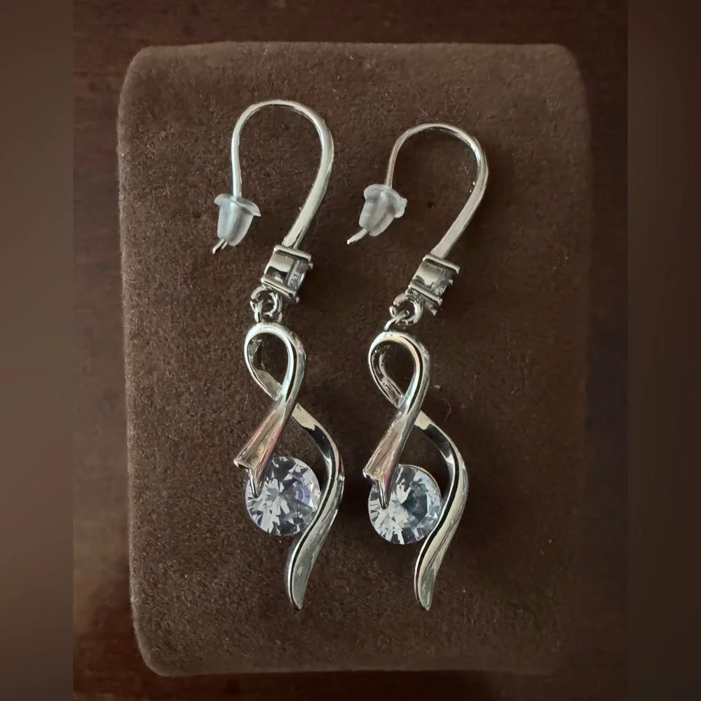 925 Silver Earrings - Picture 1 of 3
